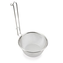 올케이 스텐인레스 원형 망바구니 타공 채반 건지기 믹싱볼 거름망, 국수건지기