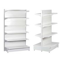 수퍼 마트 편의점 슈퍼 매장 진열대 매대 하이퍼곤도라 국내생산, 벽면 독립형(후면판연결), 높이 1530mm (5단)