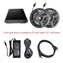 중소기업 60인치 TV tv 티비Tuya 스마트 HDMI 신호 동기화 TV 화면 분위기 매, 05 for 121-150inches