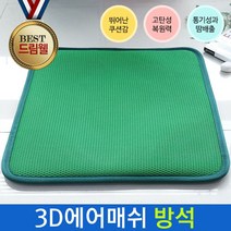 여름방석 통풍방석 3D에어매쉬 AA 수박방석 시원한 81645EA, 본상품선택
