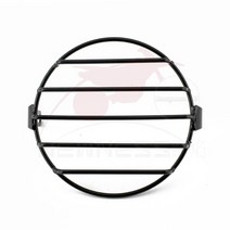 야마하 r3 6.5 쿼트 오토바이 유니버설 빈티지 헤드라이트 프로텍터 레트로 그릴 램프, 평행한, 1개