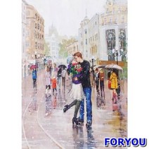 ForU726 조각 인물화 직소퍼즐 아름다운 커플 500개 퍼즐 피스 500P 풍경퍼즐, 상세페이지 참조