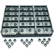 카바이드 인서트 내부 밀링 커터 CCMT060204 VP15TF IC907/IC908 CNC 선반 공구 CCMT 060204 부품, 10PCS(1box)