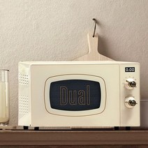 JRM0305 듀얼 DIK55 독일어 레트로 20L 전자 레인지 통합 가정용 소형 미니 스토브 스테인레스 스틸 주방, 01 White_03 EU