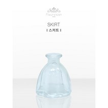 스커트 디퓨저용기 디퓨져 유리병 미니 화병 인테리어 소품, 그린