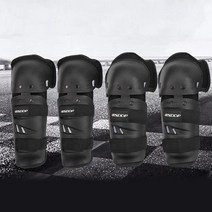 리빙그레이 1+1 오토바이 무릎보호대 바이크 보호대 보호장비, 2세트, 블랙