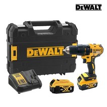 20V 브러쉬리스 무선충전드릴 드라이버(x배터리2개) DC771P2 디월트