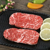 한우 워터에이징숙성 냉장 채끝살 500g 스킨포장 + 와사비증정