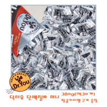 닥터유 단백질바 미니 380g(대략30개입) + 땅콩카라멜2개 서비스, 380g(약30개입)+땅콩카라멜2개