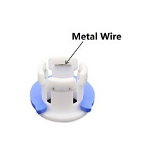 메가 튜브 커플 링 콜렛 DIY 보우 덴 클램프 파이프 말 구두 클립 6mm 3D 프린터 얼티메이커 부품 UM2 커넥터, 01 Bowden add clip_02 2sets