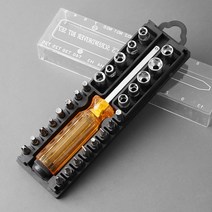 썸띵 복스알 드라이버 비트 소켓 라쳇 27종 세트, 1개