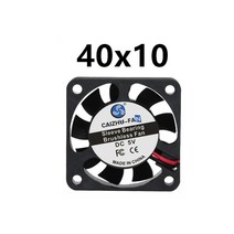 브러시리스 모터 냉각 팬 저소음 40MM 120MM 2 핀, 01 4010_02 12V