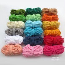 26컬러 마크라메실 뜨개끈 매듭팔찌 마크라메 재료, 우철솔루션 23.퍼플