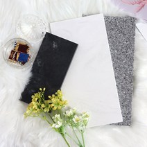 대리석 마블 직각 트레이 인센스홀더 욕실 화장품 진열 정리대 카페 촬영소품 인테리어, 그레이계열
