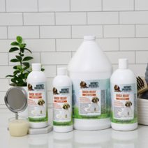 혐성로하스 강아지약용샴푸 퀵릴리프님 강아지 비듬에 특화된 안전한 샴푸, 473ml