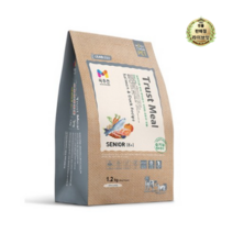 라이브잇 목우촌 노령견용 트러스트밀 시니어 건식사료, 생선, 14개, 1.2kg