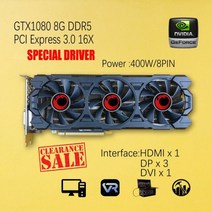 Geforce-NVIDIA GTX1070 8G FE GTX1070TI 파운더 에디션 GTX1080 GTX1080TI 11G 타이탄 비디오 카드 그래픽 GPU ZUIDID, GTX1080 8G 2