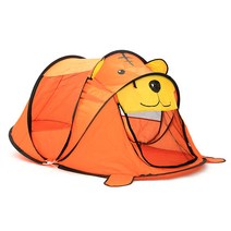 어린이 원터치 동물 팝업텐트 2초이지퀵텐트 아동 어린이 놀이텐트, 핑크