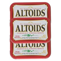 알토이즈 큐어리어슬리 스트롱 민트 페퍼민트, 50g, 3개