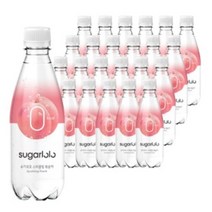 인테이크 슈가로로 스파클링 복숭아, 350ml, 10개