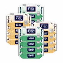 대형물티슈 힐링데이 메디플러스 일반원단 엠보싱원단 두가지 60매, 엠보싱60매15팩, 15개, 60개입