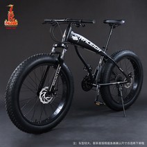 MTB 자전거 팻바이크 21 24 26 27 30 인치 100mm, 27단  매트 그레이  24인치