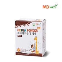 [메디웰] 엠디웰 페디아파우더 미니 초코맛 20g 10포, 상세 설명 참조, 상세 설명 참조