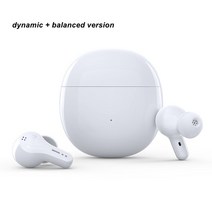 MiFo HiFiAir 2 블루투스 5.3 무선 이어버드 하이브리드 액티브 노이즈 캔슬링 헤드폰 스테레오 이어폰 4 마이크 듀얼 드라이버, [02] dynamic balanced