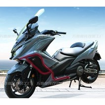 킴코 AK550 튜닝 파츠 범퍼 가드, 탄소강블랙, 1개