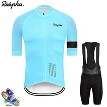 싸이클복 자전거 유니폼 기모싸이클복여름 사이클링 저지 세트 2023 Raphaful 자전거 탑스 통기성 의류 스