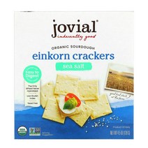 유기농 사워도우 이콘 크래커 바다 소금 128g(4.5oz)