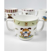 행남자기 캐릭터 어린이 양수 머그컵 본차이나 1P, 뚜뚜 양수 머그컵 1P