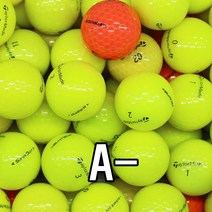 브랜드 로스트볼 A- 100알 모음, 100개, 테일러메이드 컬러 피스 혼합 A-