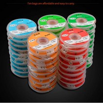 폭 1mm 1.5mm 2mm 3.5mm 길이 1.5M 납땜 제거 브레이드 용접 제거제 구리 심지 와이어 리드 코드 플럭스 BGA 수리 도구, Width 1.0mm, 01 Width 1.0mm