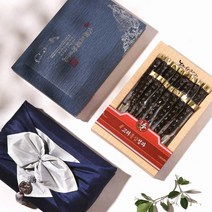 고려 홍삼 정과 절편 명절선물 상견례 선물세트 답례품, 한지함 400g (기본보자기 포장)