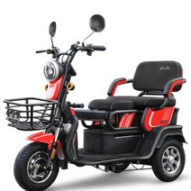 전기 세발 자전거 작은 스쿠터 노인 스쿠터 배터리전동차 편안한, 48V, B