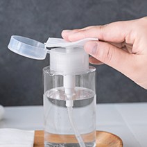 ST 젤리무버 클렌징 워터 펌핑 디스펜서 아세톤 리무버 공병, 단품