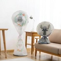 PEVA 패브릭 선풍기 보관 먼지차단 방수 커버 덮개, S/꽃무늬