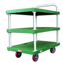 베스토 밀바 캠핑구르마 캠핑구루마 수례 녹색데크 3단 테크트럭 소, 1개