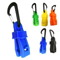 서핑 261224 PCS 큰 크기 텐트 캐노피 Windproof Carabiner 후크와 버클 클립을 고정 야외 캠핑에 대 한 천막 바람 로프 클램프, Black 24PC