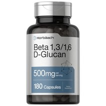Horbaach 호바흐 베타 글루칸 1 3d 500mg 180캡슐