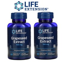 [1+1] 라이프 익스텐션 포도씨 추출물 100mg 60정 그레이프씨드
