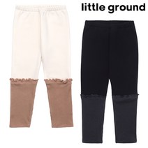 리틀그라운드 룰라비-골지배색레깅스(72C22-416-01)CH 딜 아동바지 여아레깅스 여아바지