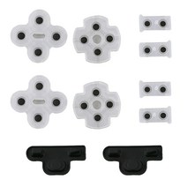 전도성 고무 패드 교체 5pcs/set 실리콘 키패드 수리 키트 PS3Controller 소프트 고무 버튼, 2 세트