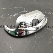 할리데이빈슨 브레이크아웃 오토바이 크롬 프론트 머드가드 트림 펜더 팁 할리 로드 킹 10-13 flhr flhrc 클래식 1997-2013에 적합