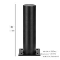 원목 가구 리폼 우드 4Pcs H6-30cm 조정 가능한 가구 교체 다리 알루미늄 합금 지원 피트 캐비닛 소파 Tv 캐비닛 다리 실버블랙, 블락 30cm
