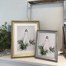 결혼 사진 액자 원목 액자 A3 A2 A1 액자 프레임 맞춤제작, 2.줄리엣204실버