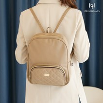 프롬헤븐 프롬헤븐 여성용 데일리 퀼팅포켓 주리엔 백팩