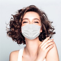 크린투데이 멜트브라운 3중필터 일회용 마스크 50매입