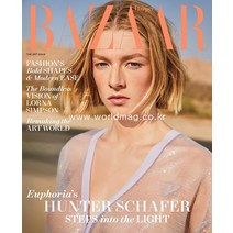 당일발송 Harpers Bazaar Usa 2021년12/1월호 하퍼스 바자 미국 여성 패션 잡지 Hunter Schafer 헌터 샤퍼 Usa2021년12/1월호